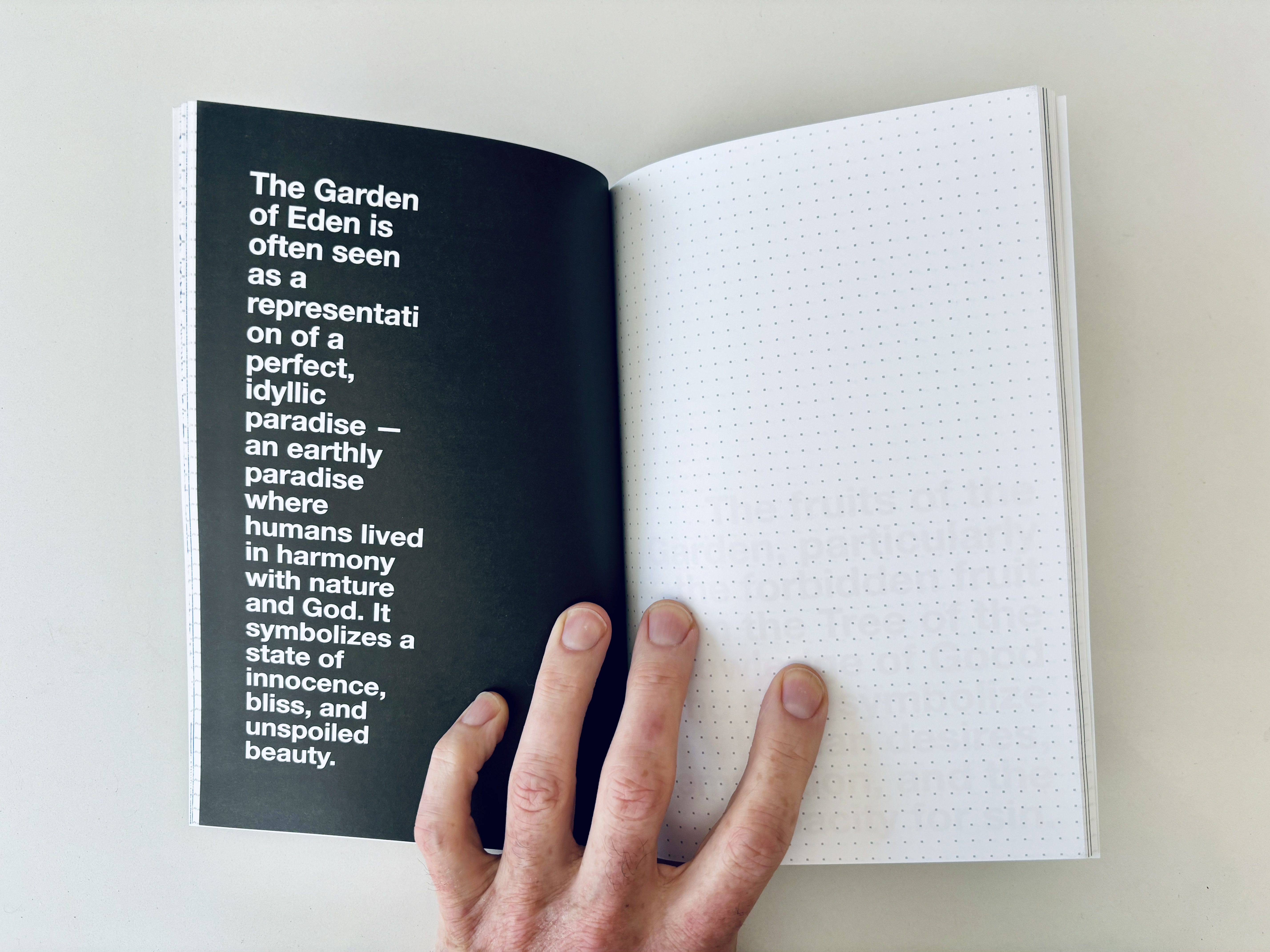 Enter "Garden of Eden," Blurb notebook, by Brant Slomovic, an old friend from my days of traipsing Canada as "The Blurb Guy."