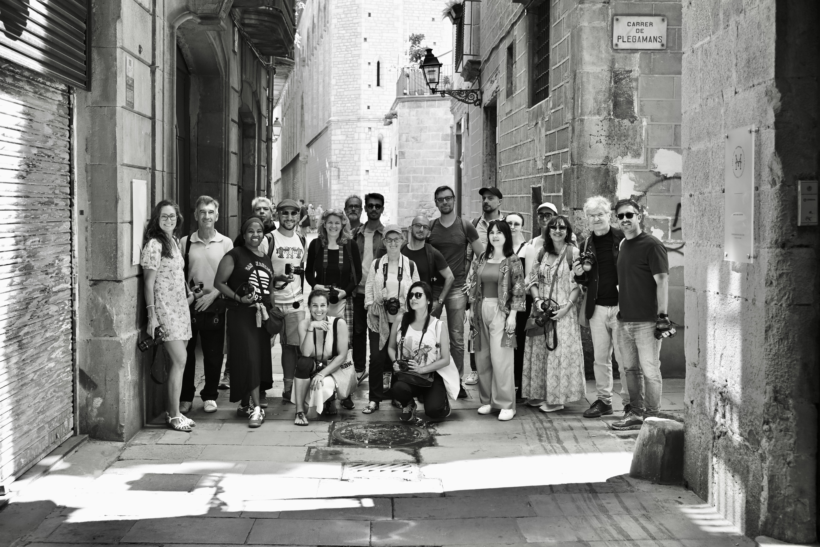 The Photo Walk and meetup went exceptionally well. Blurb Books, Barcelona, Spain. Photography, meetup. Street photography. 