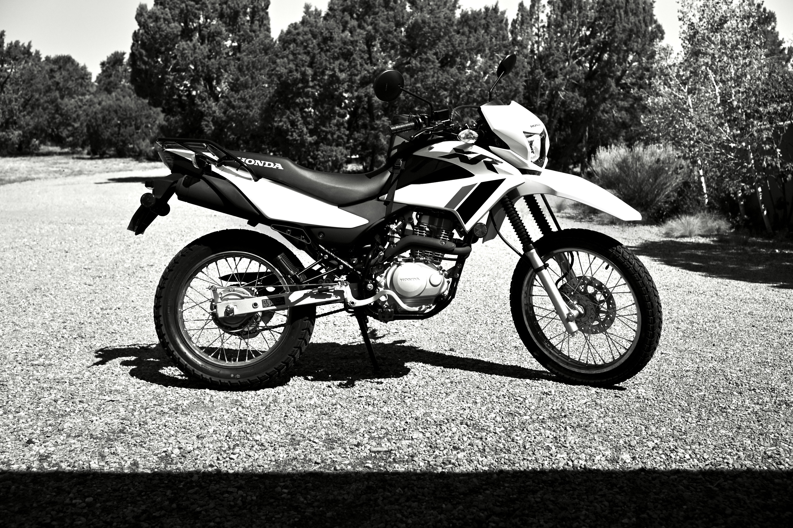 We don't need electric cars. We don't need self-driving cars. We don't need a nationwide energy grid. We need bike lanes. Honda XR150L