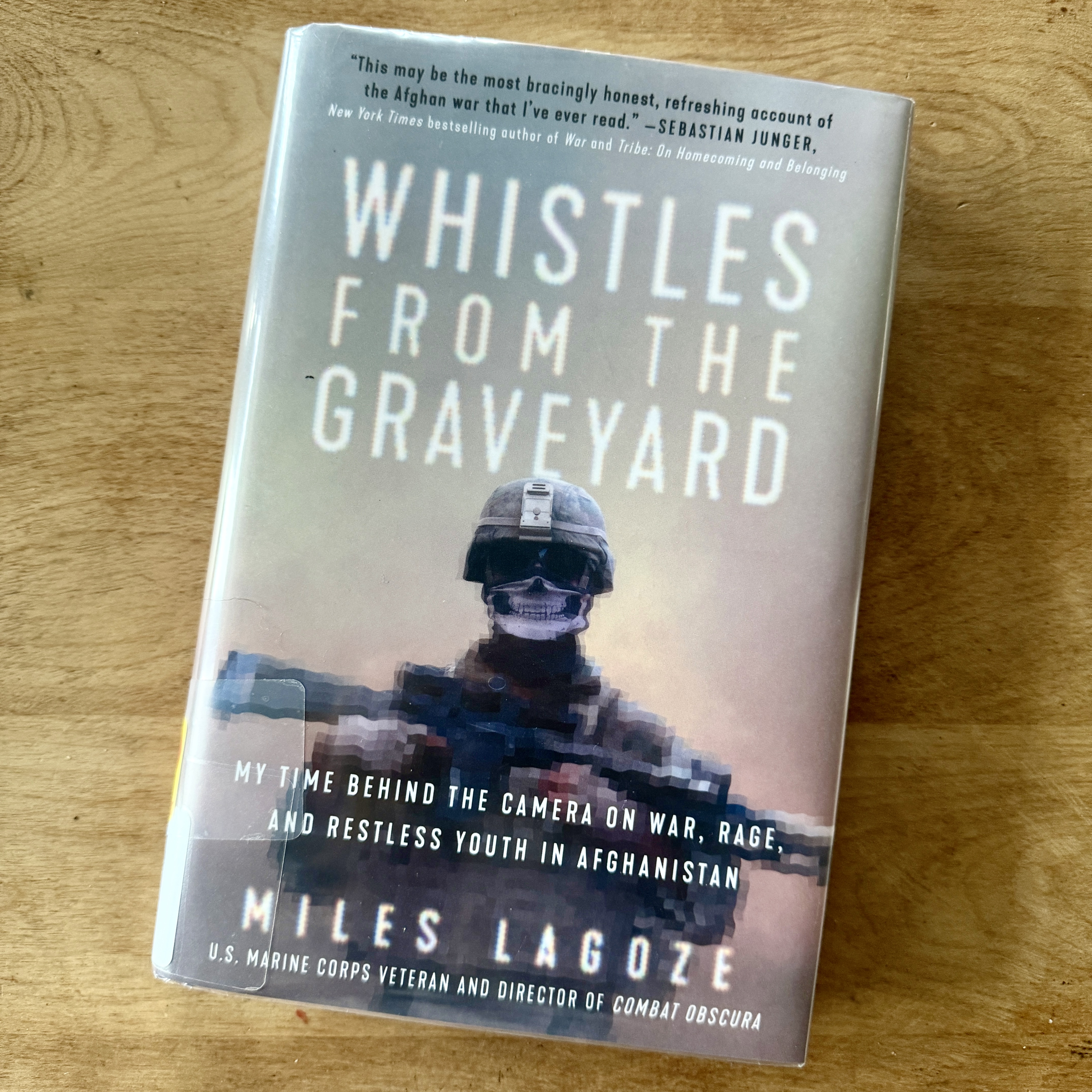 Miles Lagoze's "Whistles from the Graveyard," is about being in the military, as a member of "Combat Camera," to be specific.