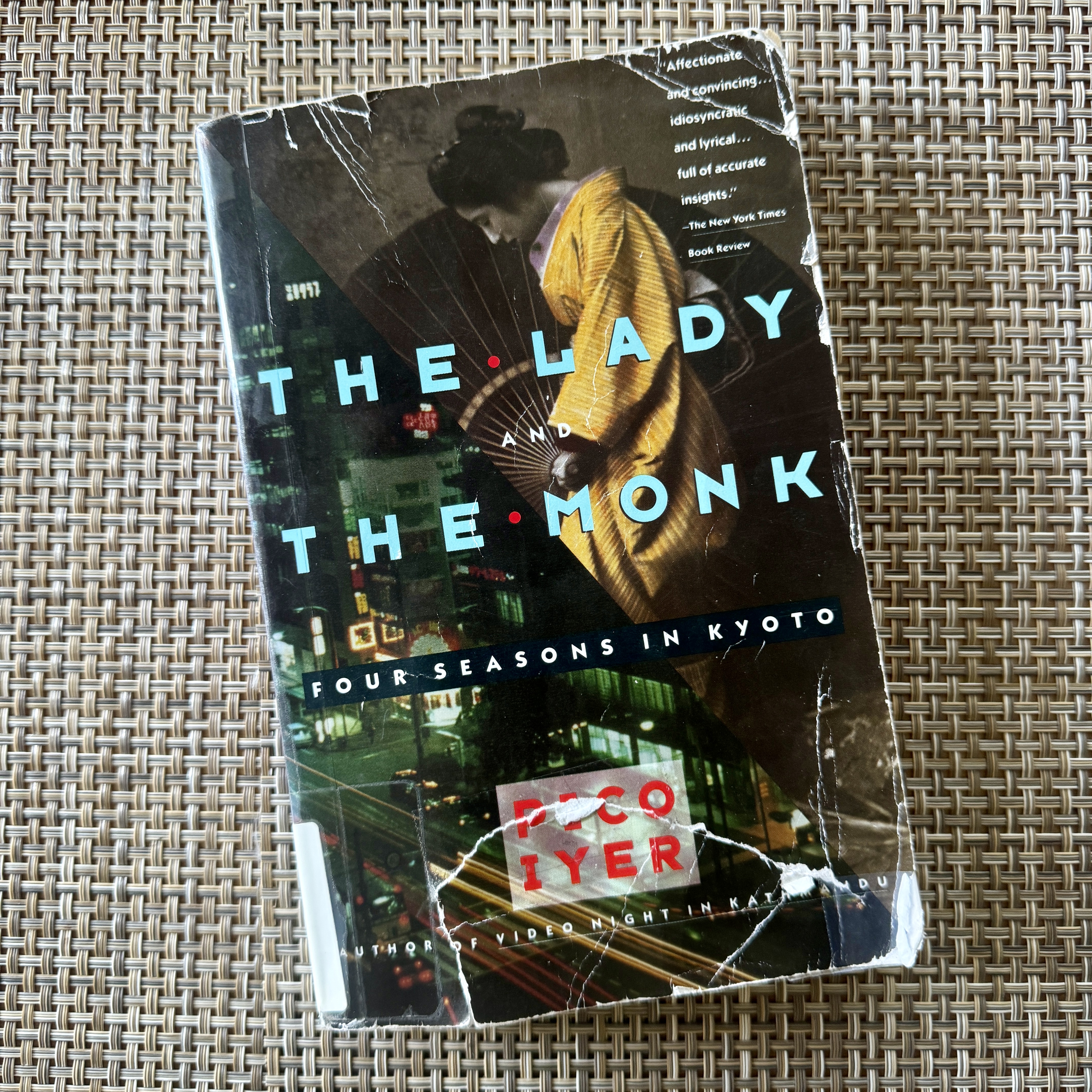 "The Lady And The Monk: Four Seasons in Kyoto," is a beautiful book about love, relationships, lost translations, seasonal change and Zen.