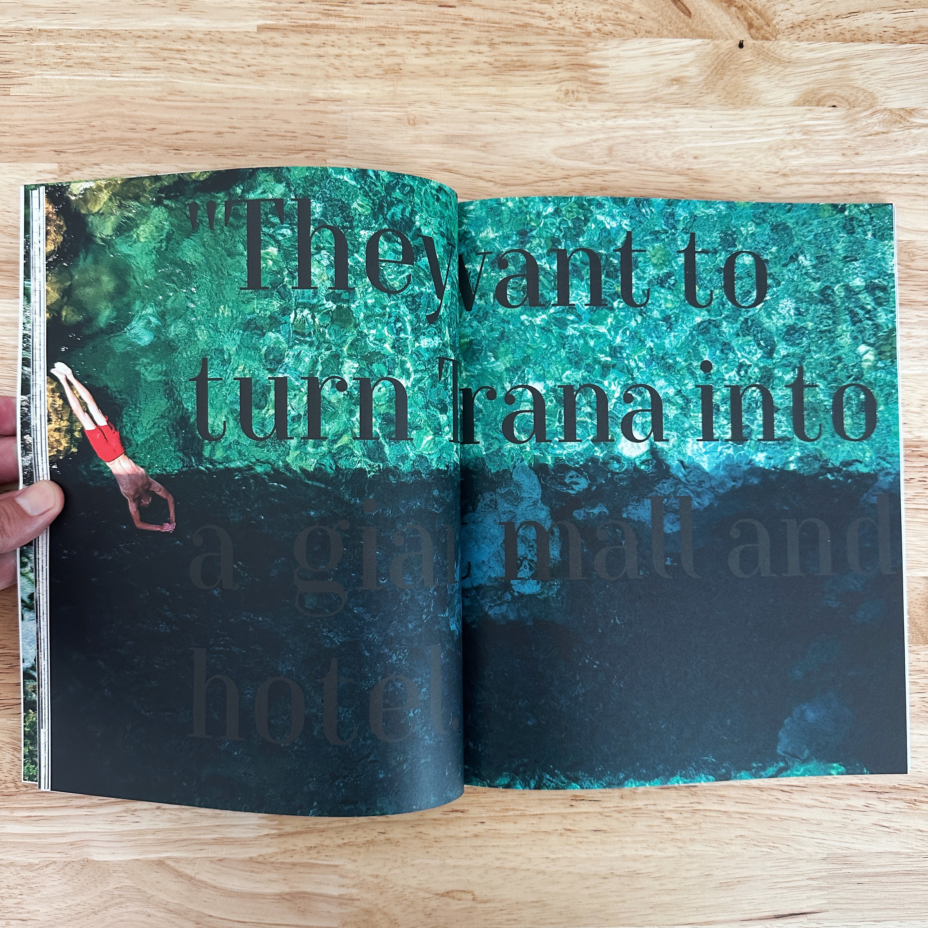 A step-by-step breakdown of my process for creating a photobook. It starts with edit to sequence to small prints and on to a journal.