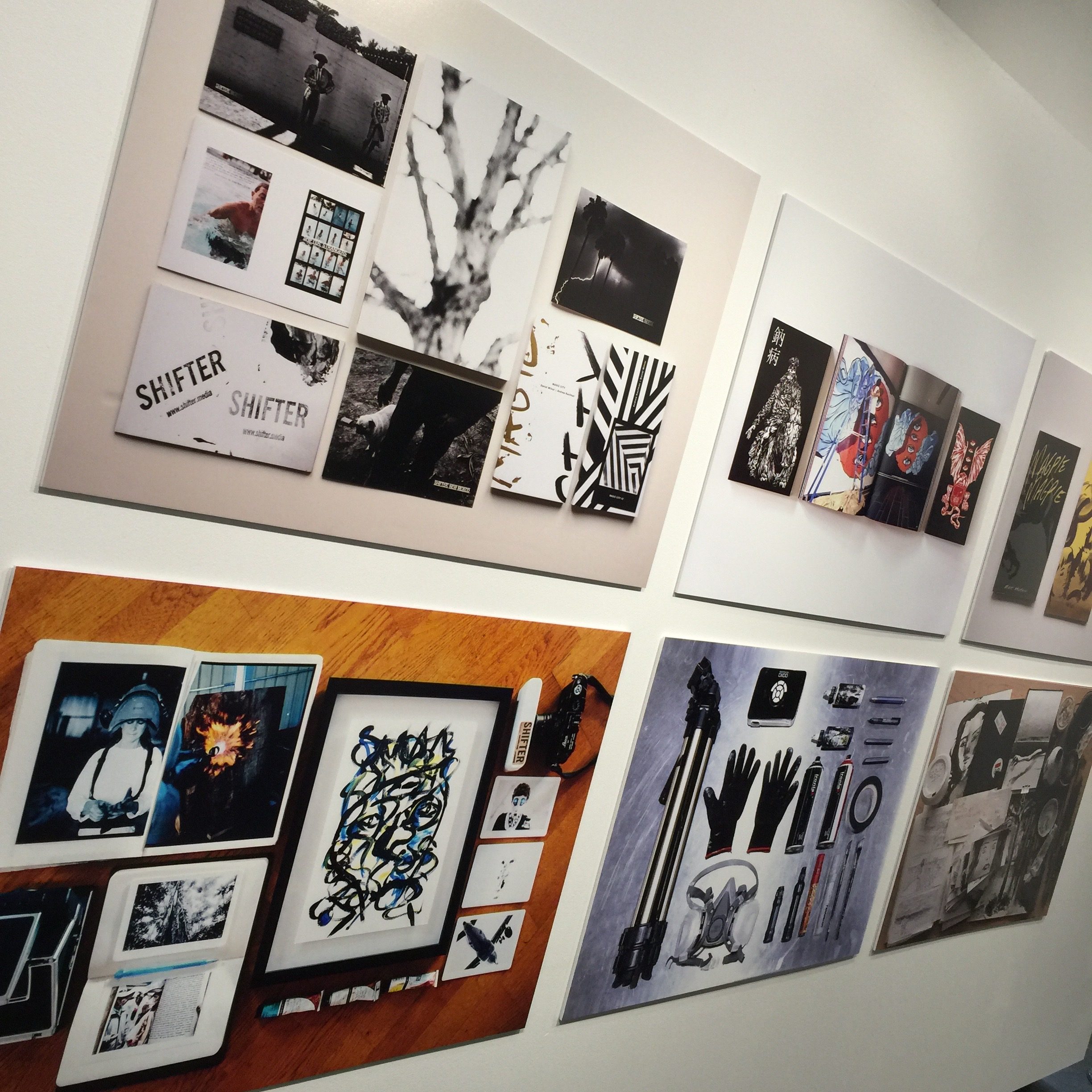 Well, I was part of a show at Kinokuniya Books in Sydney. I forgot all about it. I have my friend Garry to thank for the show.