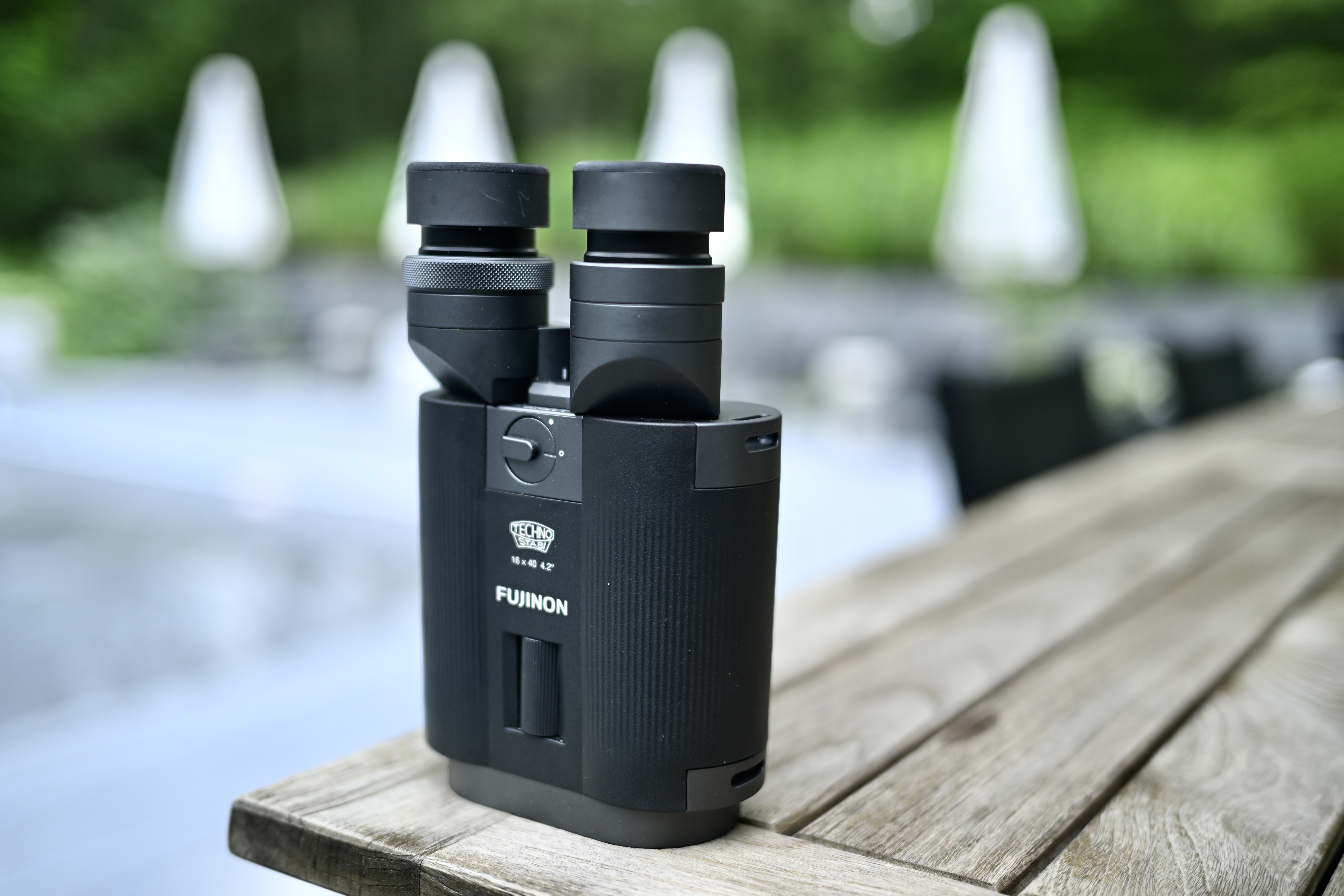 The Fujinon TECHNO-STABI TS-L1640 Stabilized Binoculars with Electronic Stabilization are incredibly good optics. 