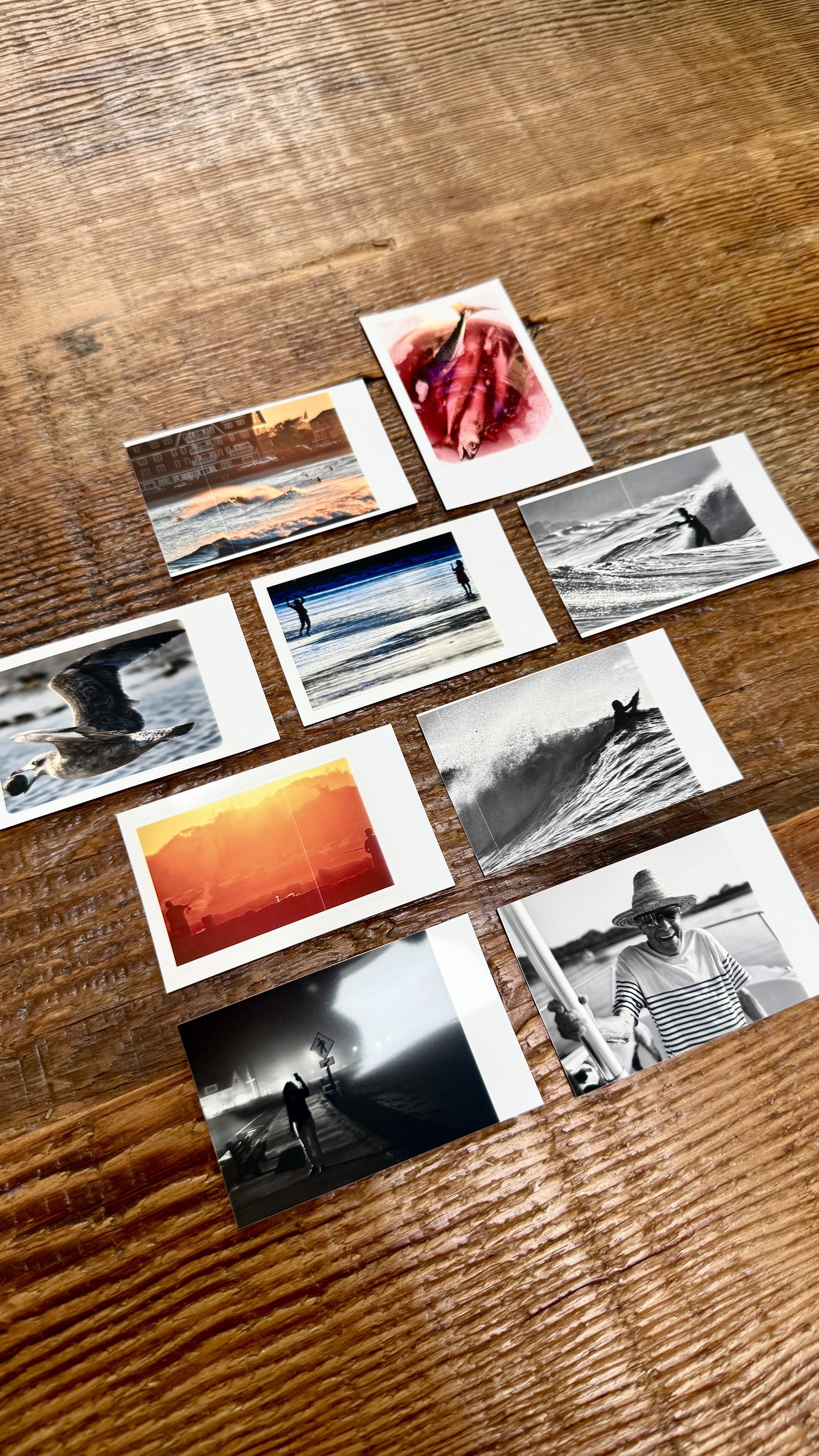 A mixed bag of photographs, page layouts, journals, and observations as my three month trip comes to an end. New York is next.