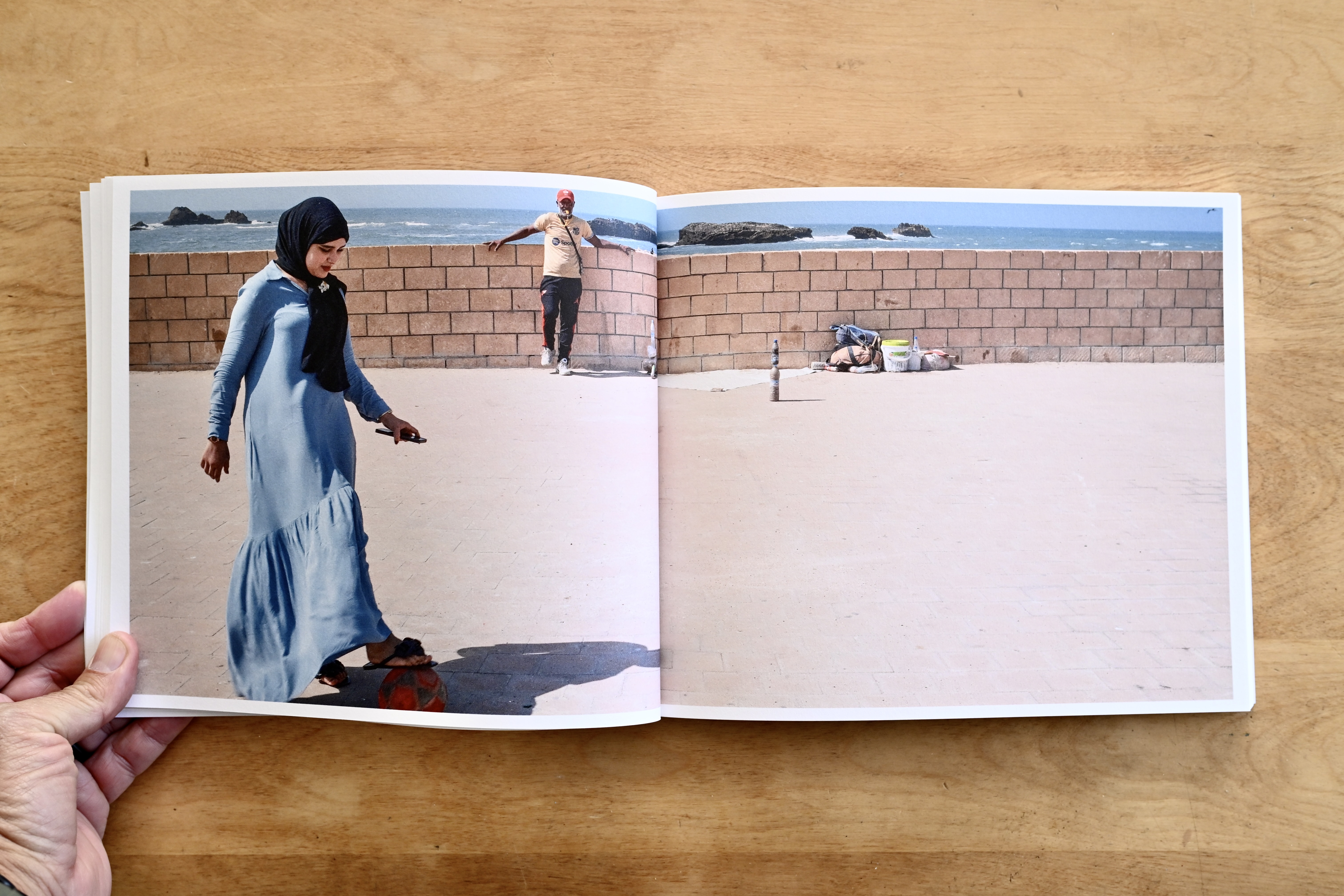 My Morocco test book number three has arrived. A Blurb 8x10, matte, softcover, photobook with Mohawk Eggshell paper.