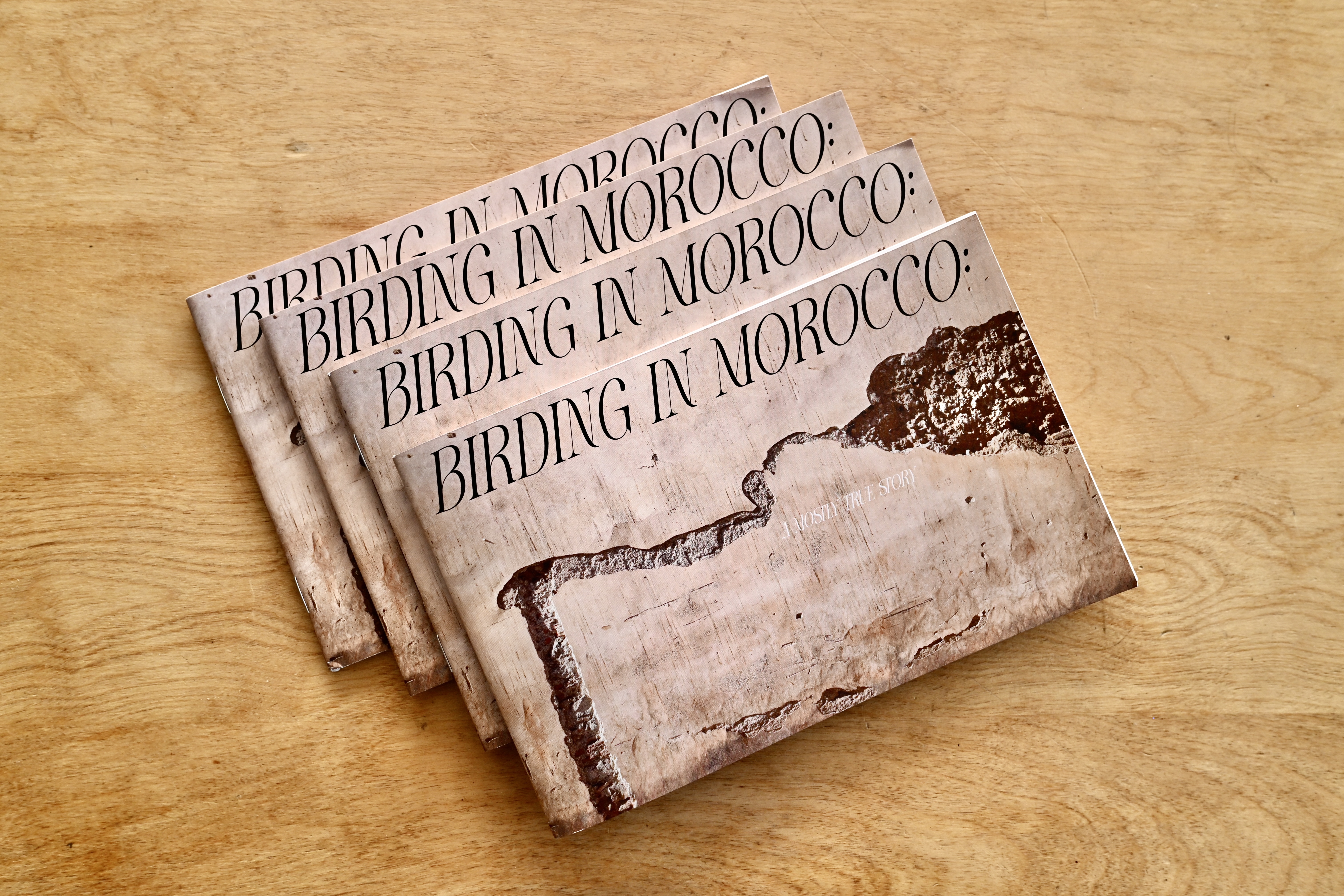 The latest of my Morocco test books has arrived. A MagCloud Digest with saddle stitch binding, softcover, roughly 60-pages.