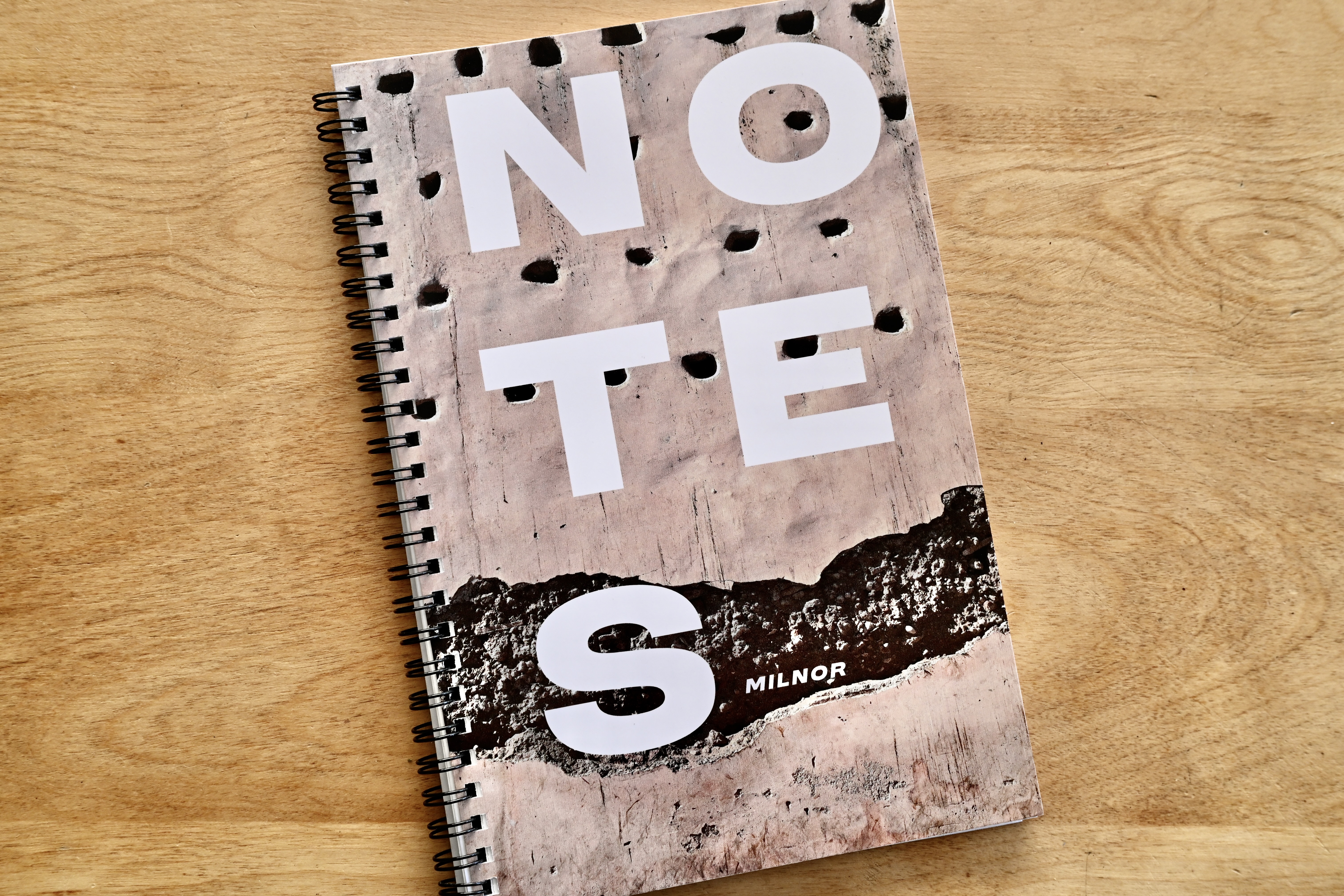 The last of my Morocco test books has arrived. This one is a Blurb Wire-O bind notebook with seventy two pages. 