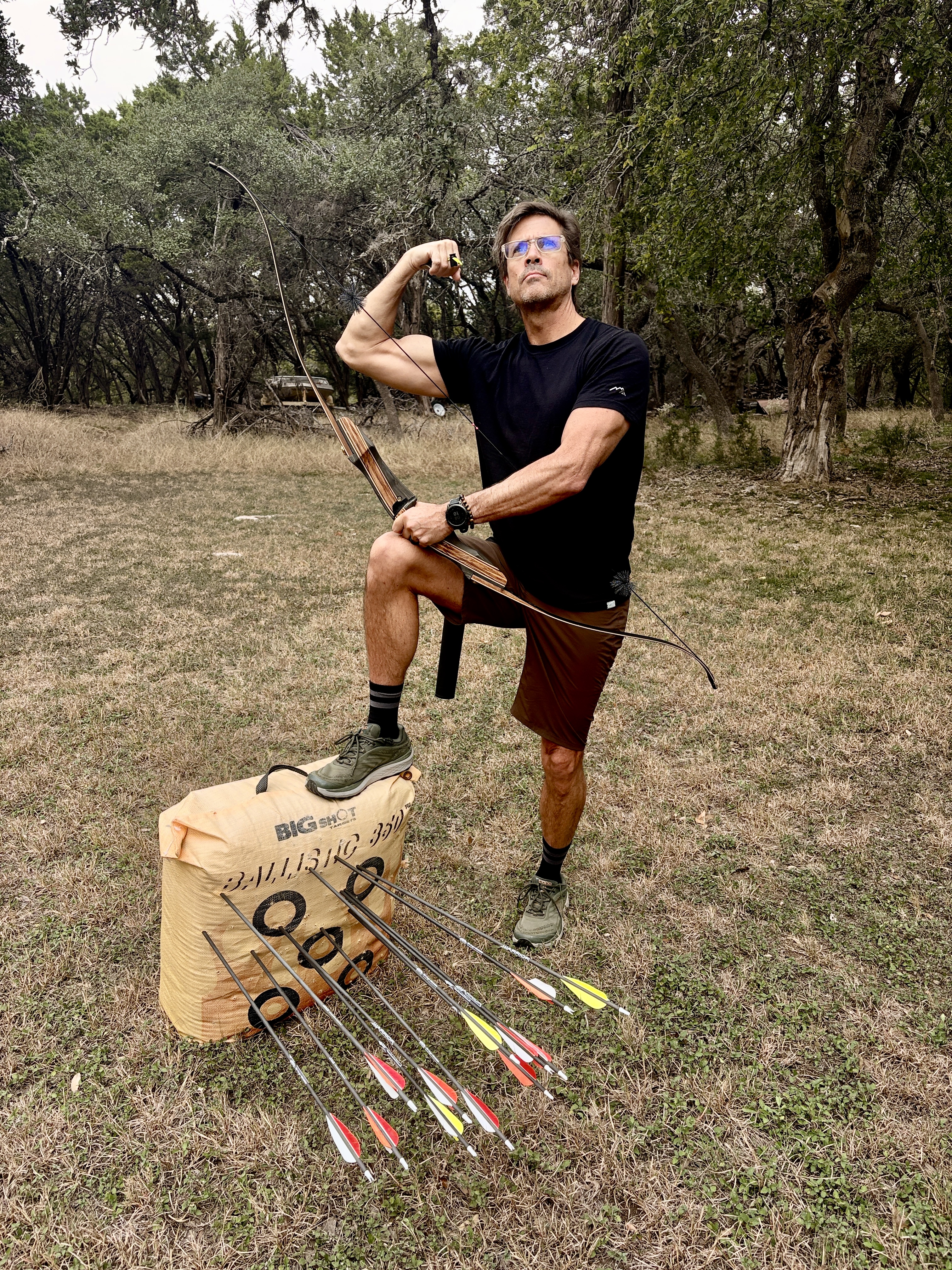 A day of shooting my recurve bow while spending time in South Texas. I've always had bows and started shooting during my childhood. 