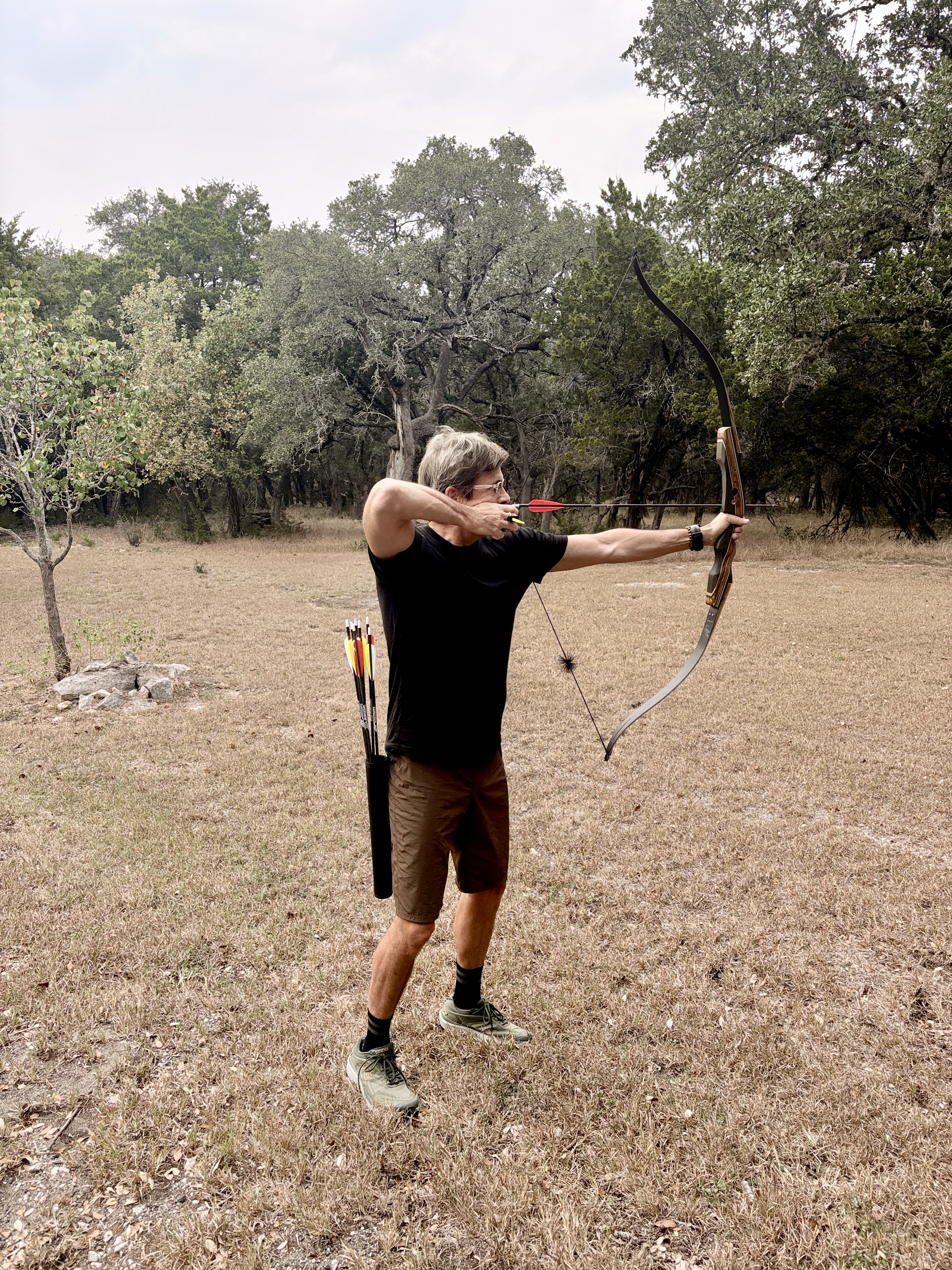 A day of shooting my recurve bow while spending time in South Texas. I've always had bows and started shooting during my childhood. 