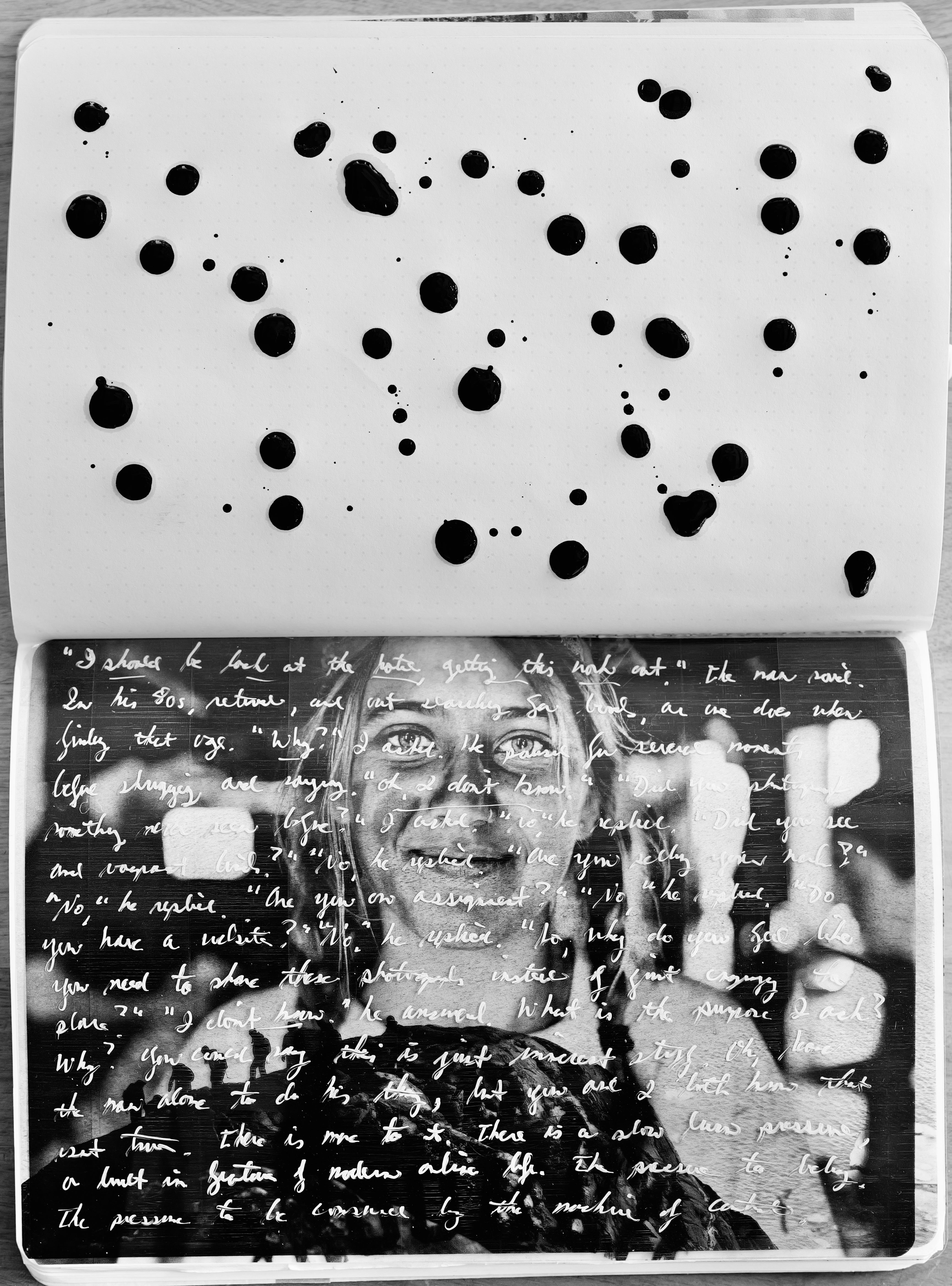 The best part of being a photographer is being in the field. The field is a battle between internal and external forces.