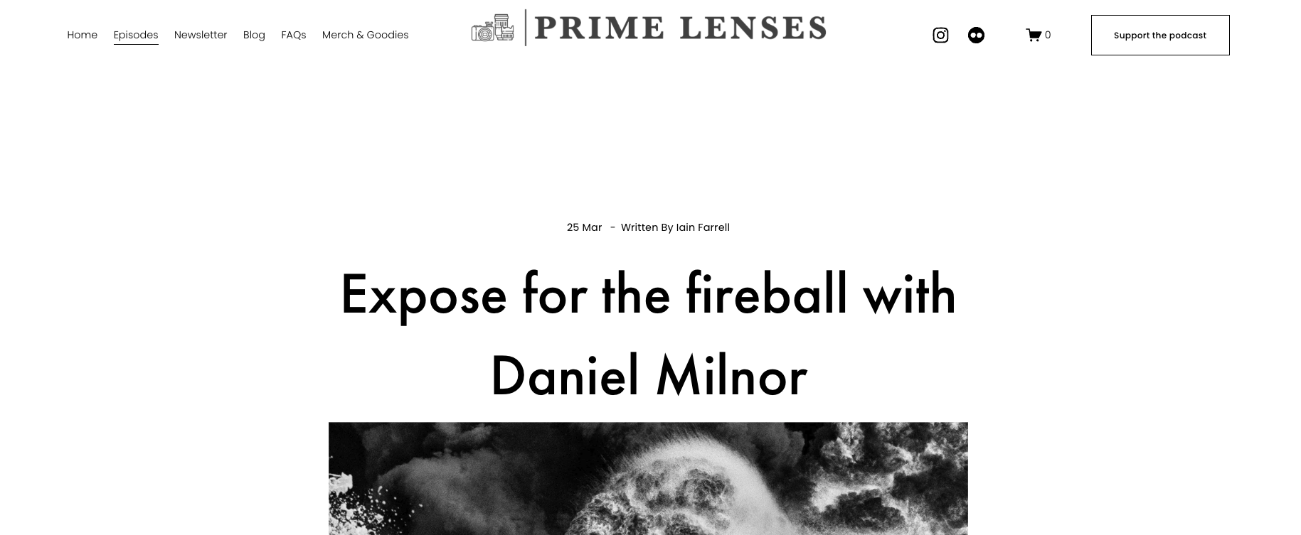 Featured image for “Creative: Prime Lenses Podcast”