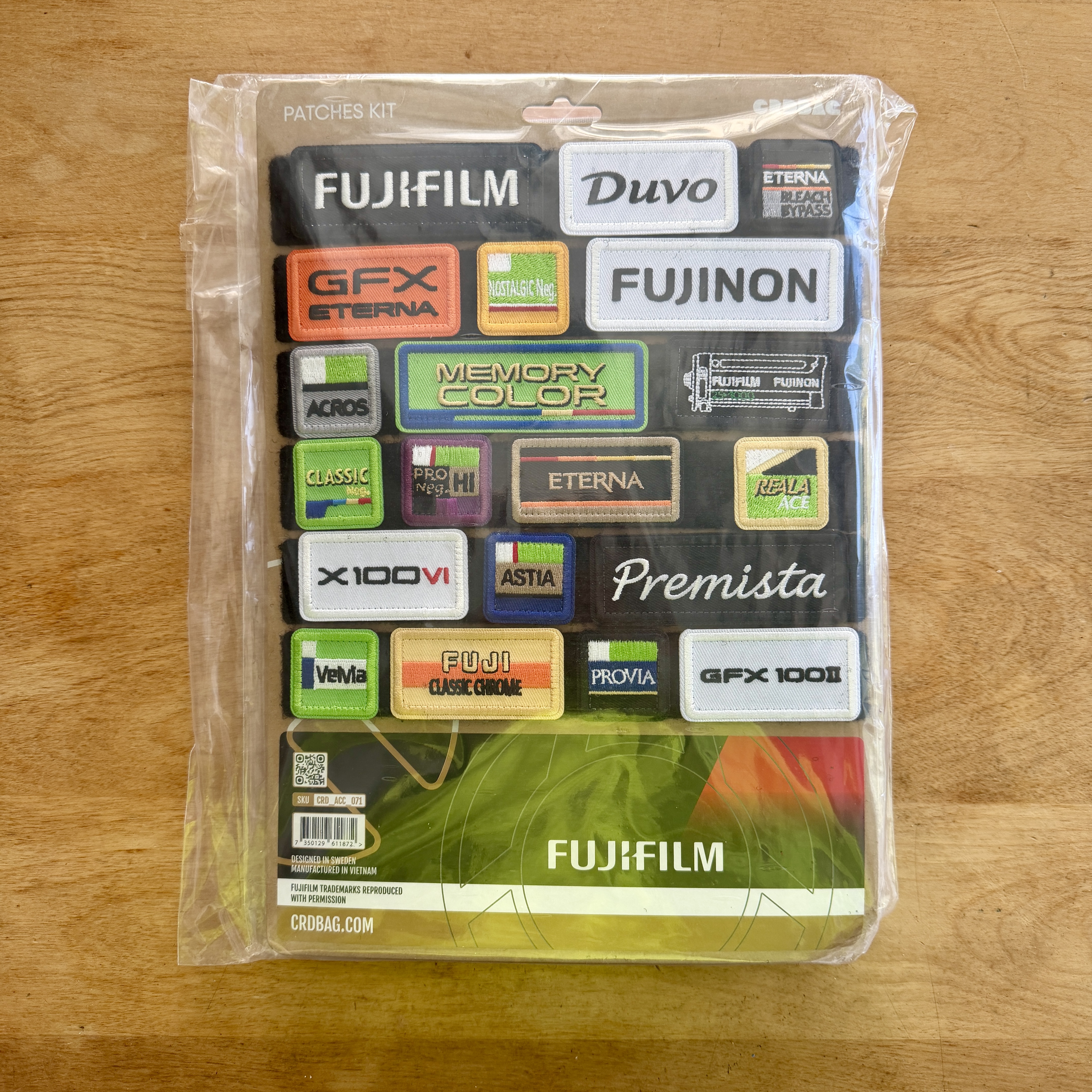 I received a new CRDBAG pouch, which fits a very specific need, especially for someone with back and neck issues.