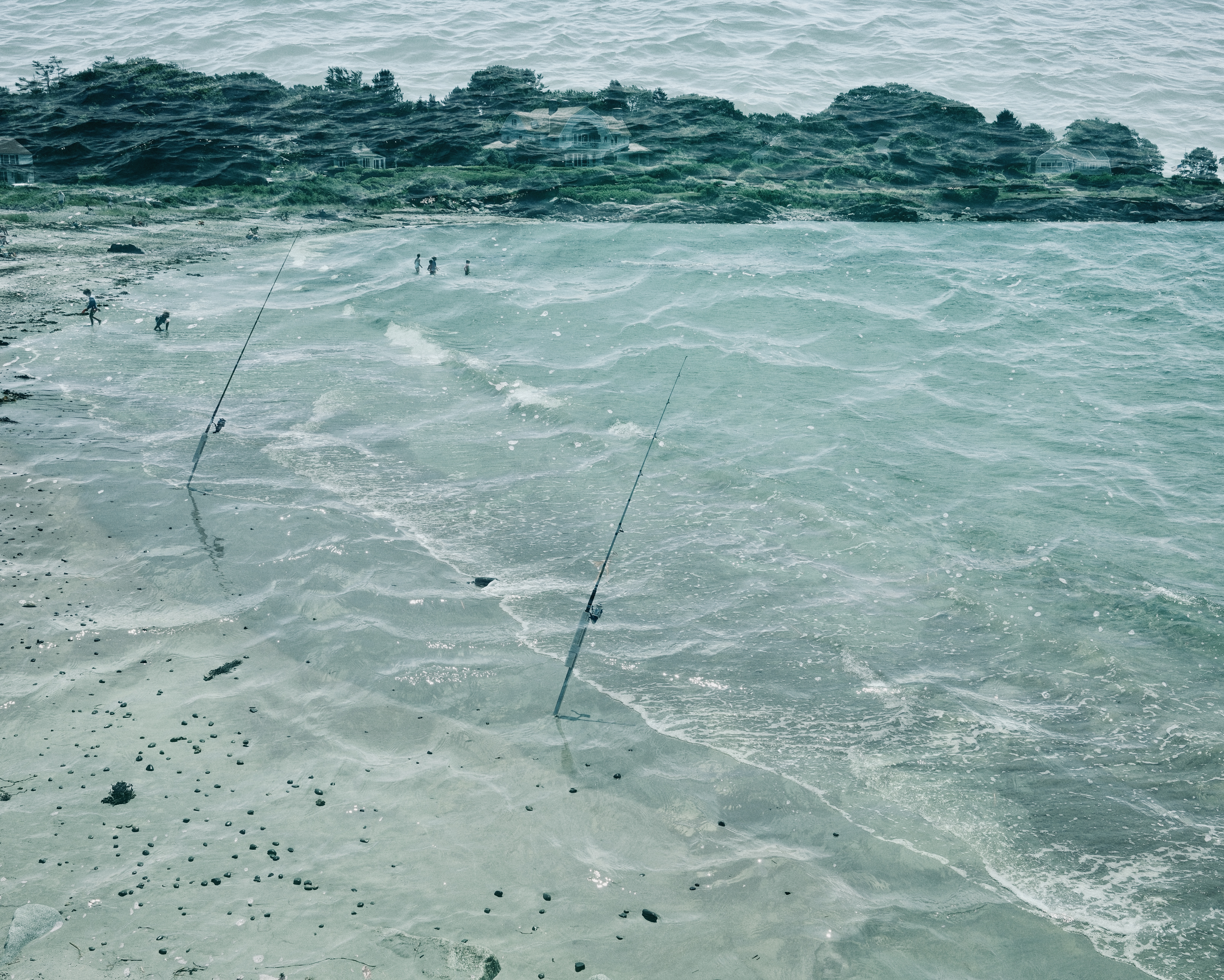 Day three in Maine, I return to photograph at a location I've been photographing for thirty years, mostly to observe.
